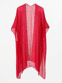 1 buc. Pălărie pentru femei, culoare solidă, cu nasturi din perle, ușoară, versatilă, la modă, cu guler șal, pentru călătorii europene și americane