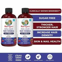 Mary Ruth's Daily Liquid Hair Formula: Sugar-Free, Vegan Hair Support For Thicker, Healthier Hair - Số lượng - Xem 8