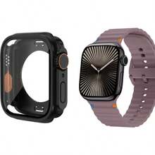 SMART WATCH MX Smartwatch Band - Wine/Black - View 1