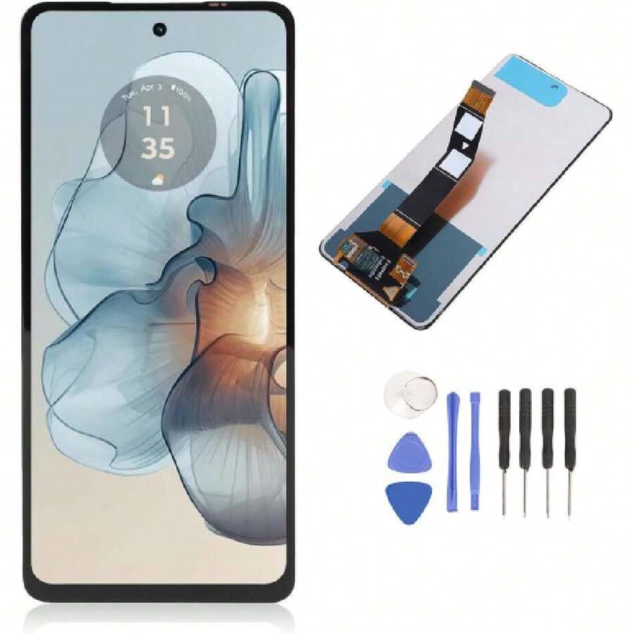 Reemplazo de Pantalla de 6,56 Pulgadas para Moto G24 G04 G04S E14, Pantalla LCD para XT2421-2 XT2423-1 XT2421-12 Conjunto de Digitalizador Táctil con Kit de Reparación,,38257655 - Apple - Ver 1