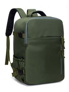 Women's Backpack, Large Capacity Travel Backpack, Commute/School Backpack, Fashionable Laptop Bag, Short-Distance Business Travel Luggage Bag, Compliant With Ryanair, Wizz Air And Other Airlines' Regulations - Multicolor - View 14