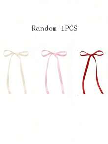 10pcs Elegant Red Fabric Bow Cake Toppers, Suitable For Wedding, Birthday, Bridal Shower, Graduation - Craft, Party Favor, Gift Wrapping, Cake Decorations, Holiday Cake Decor, Decorative Bows - Multicolor - View 13