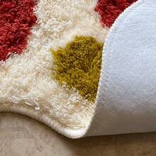 Bath Rug Set - Apfelförmiger Deckel + Bodenmatte (2-teiliges Set) - Übersicht 5