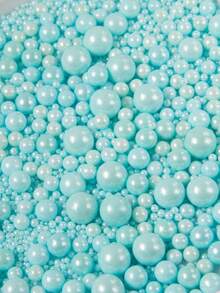 Round White Pearl Sugar Sprinkles, Suitable For Decorating Ice Cream, Cupcakes, Baking, Cookies, Cakes For Weddings, Birthday Parties, Christmas Parties. For Decoration Only, Not Edible - Multicolor - View 5