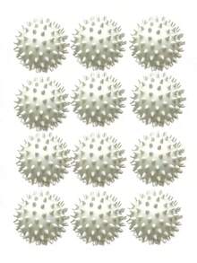 6个装蓬松洗衣球 - 宠物毛发去除器，去除衣物上的绒毛和线头，洗衣机清洁球 - 提升您的洗衣体验。洗衣配件：可重复使用的洗衣球、洗衣机专用洗衣球、烘干球、衣物柔顺球。圣诞节、厨房派对用品 - 彩色 - 查看 13