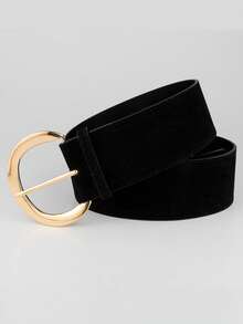 Thắt lưng bản rộng kiểu Hàn Quốc bằng da lộn cổ điển, phụ kiện thời trang cao cấp mới cho váy ngắn. - Nhiều màu - Xem 14