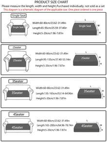 1pc All Season Stretch Plush Thickened Warm Sofa Cover, Non-Slip Full Coverage Sofa Seat Cushion, Soft Flannel Sofa Slipcover, Machine Washable, Pet Friendly, Fits For Bedroom, Office, Living Room, L-Shaped Sofa And 1/2/3/4 Seater - Khaki - View 3