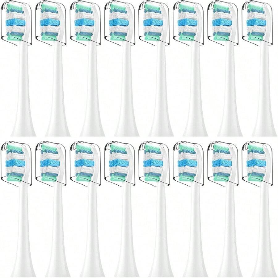Toothbrush Heads For  Sonicare Replacement Brush Heads With Protective... - 預設 - 查看 1