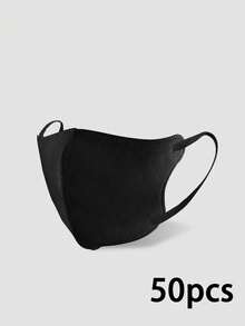 50pcs Disposable 3-Ply Thin Breathable Fashion Mixed Color Face Masks - Breathable & Comfortable, Unisex, Suitable For Outdoor Activities, Stylish & Lightweight Cloth Mask - Multicolor - View 10