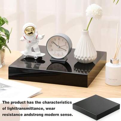 1 Set Acryl Dessert Präsentationsständer, multifunktionale Aufbewahrungsbox geeignet für Wohnzimmer, Küche, Party, Garten