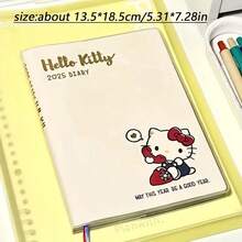 Sanrio Hello Kitty Planner | Cover, Lined Pages, Date Notation, Matte Surface, Suitable For School, Office And Home Use, Perfect Halloween Gift - Multicolor - View 6