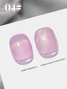 Sơn móng tay dạng gel Miss Leia 15ml mùa Xuân/Hè, màu trắng sữa trong suốt, mới, dễ phối đồ, làm trắng móng, màu đỏ, tím, xanh dương, trà sữa. Có thể phủ thêm lớp gel nhũ vàng ánh kim lấp lánh. Sơn gel làm trắng móng phổ biến, dành cho người mới bắt đầu, dùng được với đèn UV LED, có thể ngâm, bán vĩnh cửu, thích hợp cho salon làm móng, bộ dụng cụ làm móng tại nhà, quà tặng cho phái nữ. - Nhiều màu - Xem 15