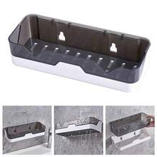 Self Adhesive Bathroom Shower Caddy Shelf Rack Storage Organiser + Wall Sticker - Multicolor - View 7