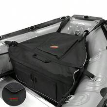 Sunlitec Bolsa de almacenamiento de accesorios delanteros para barco inflable, con lnea reflectante - TamaoCParabarcosde42 - Ver 2