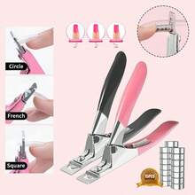 Adjustable Nail Clippers With Magnetic Size Adjuster, Suitable For Acrylic Nails, Professional Stainless Steel False Nail Tip Nipper, Manicure Tool, For Salon And Home Nail Care, Nail Supplies, Bright Pink/Black/Purple Nail Clippers, Sharp Blades, For Salon And Home DIY Manicure - Multicolor - View 3