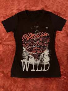 Camiseta casual para mujer, con estampado de corazón de cómic para el Día de San Valentín, suelta y cómoda, Camiseta del Medio Tiempo 2026 - Rojo 2 - Ver 6