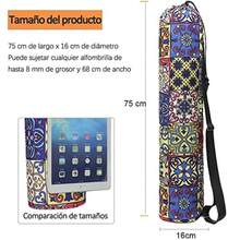 CYPNBolsa para esterilla de yoga Mochila de yoga con cordón fácil de llevar Bolsa de transporte para esterilla de yoga con bolsillo multifuncional y correa ajustable para el hombroFashion - 221364329 - Ver 3