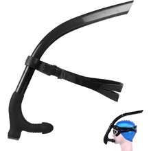 Snorkel Frontal Natación para Nadadores,Adulto/Niño Snorkel Natacion, Elástico de Cabeza Fácilmente Ajustable,Snorkel para Nadar, Bucear y Hacer Snorkel,38258807 - Multicolor - Ver 1