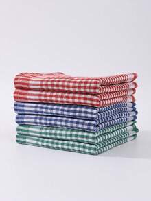 24/12/6pcs Set Colorful Woven Dishcloths - High Absorbency, Non-Shedding, Suitable For Kitchen Utensils And Countertops, Modern Style, Lightweight And Reusable, Suitable For Daily Use Or Special Occasions, Can Also Be Used As Dish Towels, Bath Towels, Applicable To Beauty Salons, Hotels, Sports Venues, Home Goods, Towels, Skincare