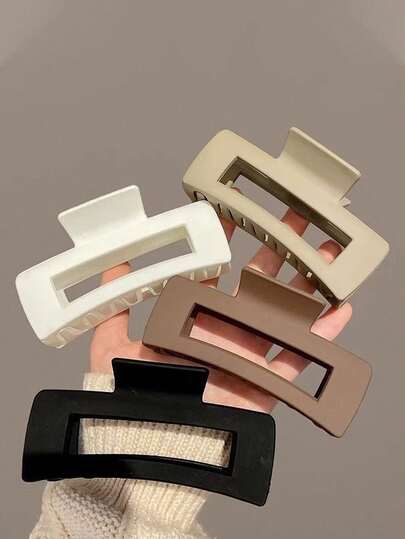 4pcs/Set - 1pc Hair Clip, Hair Tie, Headband, Hair Hoop, Claw Clip, Multi-Functional Hair Accessories, Hair Pin, Hair Rope, Hair Ring, Designed Hair Clip, 3D Shaped Hair Clip, Suitable For Various Hairstyles, Hair Styling Tools, Ponytail Women Hair Claws