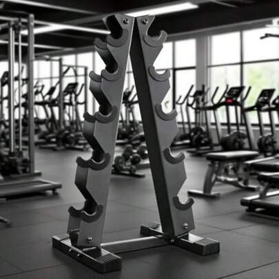 5 Capas Rack Mancuernas Base para Mancuernas Rack de Pesas Soporte para Mancuernas Compacto Tipo A Racks de Pesas con Mancuerna Que Ahorra Espacio para Gimnasio en Casa