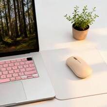 マウスパッド 2個 防水 耐久性が良い 滑り止めゴム底 ゲーミングなど適用 260x210x3mm ホワイト - 2パック ホワイト - チェックする 2