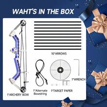 蓝色吸盘式射箭靶 - 10.2 英寸粘性靶，室内/室外皆宜，不伤墙面练习玩具