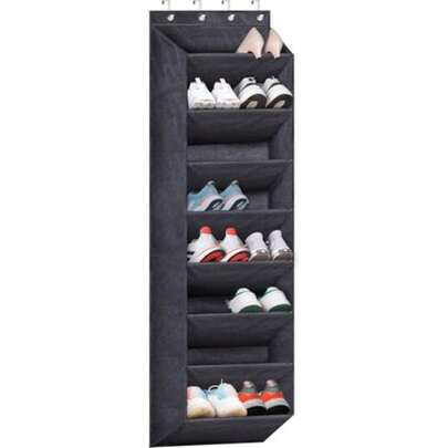 CYPNTimotech Organizador de Zapatos Sobre la Puerta para Closet con Grandes Bolsillos Profundos Zapatero Estrecho Colgante para Puerta Zapateras Modernas Porta Zapatos PortátilFashion