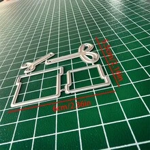 一套金属切割模具，适用于剪贴簿、手工艺品、DIY模板、手工卡片、礼品卡制作工具