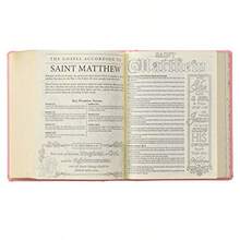 KJV Holy Bible My Promise Bible Faux Leather Hardcover W/Bible Tabs Coloring Stickers Ribbon Markers King James Version Pink KJV Promise Editions - 如圖 - 查看 5