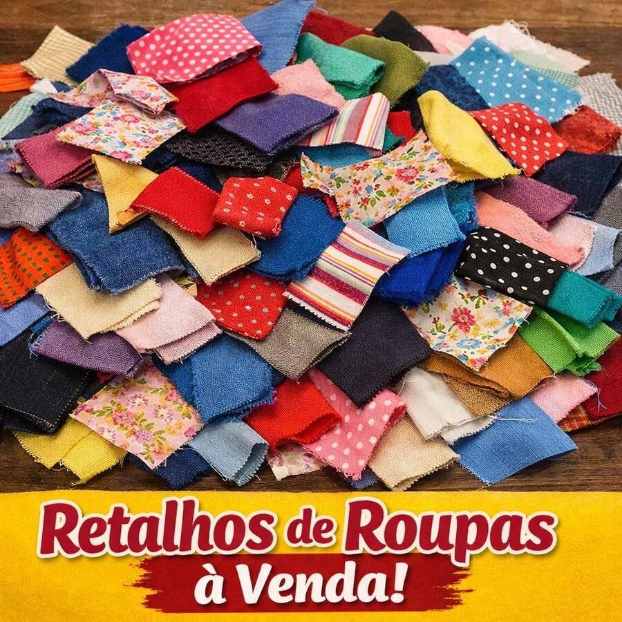 Clothing Scraps - Red - View 1