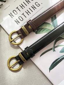 1pc Multifunctional Decorative Women's Belt, Elegant & Fashionable, Suitable For Jeans, Casual Pants, Suits And Dresses, Ideal For Occasions Like Valentine's Day, Mother's Day And Halloween, Summer, Autumn, Halloween