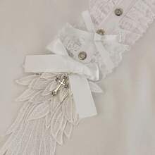 1pc Lolita Angel Wings Headband, Gothic Dark Angel Headdress Hair Accessory, Subculture Punk Hairband - Multicolor - View 11