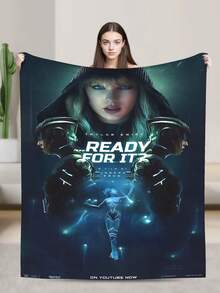 T-Taylor Merch Swifts Soft And Comfortable Warm The Wool Blanket Fan Suitable For Room Sofa Bed Car Lets Trip Camping Sofa Decoration Merch Gift Blankets - Black - View 1