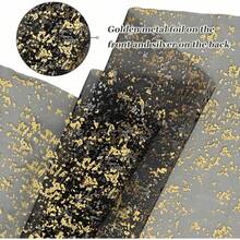 米金色薄纱桌布，60x118英寸长方形，金色亮片闪光金属箔，透明薄纱桌布，适用于婚礼、婴儿派对、庆典、生日（米金色、米金色、白色银色） - 彩色 - 查看 5