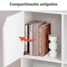 Escritorios Mueble Escritorio De Ordenador Escritorios 100cm,Estilo Minimalista Moderno, Escritorios para Oficinas en el Hogar,para espacios pequeños, dormitorio, estudiante - Blanco - Ver 8