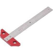 Escuadra en T de Carpintería, Trazador de Medición de Aleación de Aluminio, Herramienta para Carpintero,38265237 - Multicolor - Ver 5
