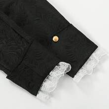 Men Party Stage Clothing - 酒紅色 - 查看 4