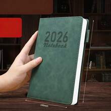 Cuaderno grueso de alta calidad tamaño A5, Diario de estudiante 2026 nuevo - Multicolor - Ver 2