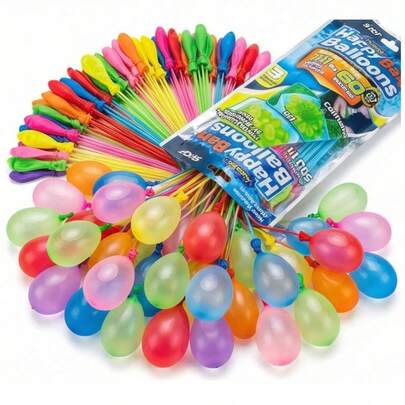 111 Globos de Agua para Fiestas de Cumpleaños, Graduaciones, Juegos Divertidos, Juegos de Carnaval, Suministros para Fiestas Felices