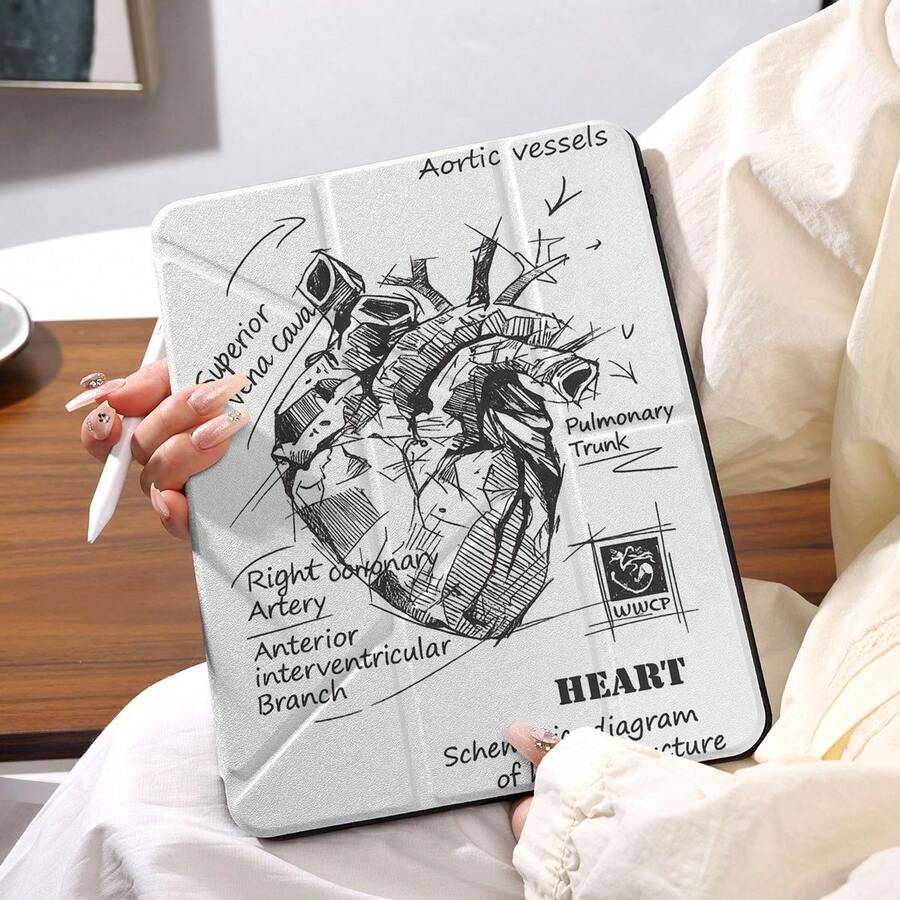 360° Rotating Foldable Protective Case, Easily Protects Your IPad: Smart Protective Cover Suitable For IPad Air 6, Air 5, Air 4 And IPad 10 (10.9 Inch), Suitable For IPad Pro 2024, IPad Air M3/A16 2025 - Perfect For Busy Meetings, Travel Adventures And Comfortable Home Leisure Time. - Multicolor - View 1