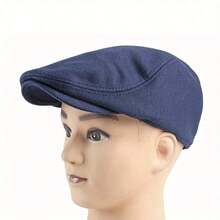 11 Colors Unisex Berets Solid Color Adjustable Beret Cap Newsboy  Berets Lvy Caps Painter's Hat - 55-59厘米 - 查看 3