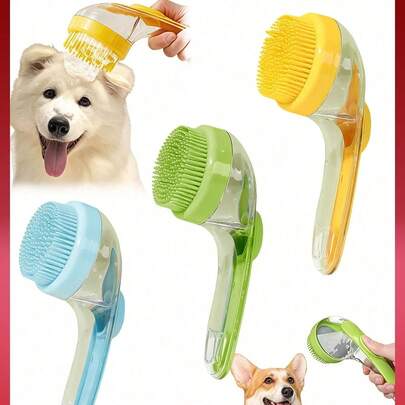 1 cái bàn chải tắm cho chó, bàn chải gội đầu cho chó, bàn chải gội đầu cho mèo, bàn chải chải chuốt cho chó, bàn chải chải chuốt cho mèo, bàn chải chải chuốt cho chó con, bàn chải tắm cho chó, bàn chải chải chuốt cho chó con, bàn chải tắm cho mèo