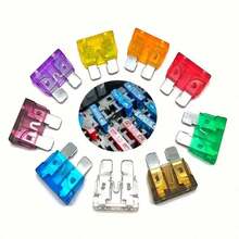 60pcs [Auto Fuse Kit] Standard And Mini Blade Auto Fuse Assortment Kit| Fuses Automotive For Marine, RV, Camper, Boat, Truck - 汽車絲插件-60個 - 查看 9