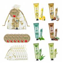 Hand Gift Set 24PCS/Box Hand Cream Bulk Lipstick With Thank-You Card And Love Gift Bag Gifts For Women Newlyweds To Guests Thank-You Gifts Company Group Building Welfare Goods - 伴手禮組 6組/盒 - 查看 9