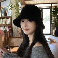 2026 Chapéu de Balde Feminino, Chapéu de Balde de Tricô, Moda Versátil, Proteção Auricular Quente, Adequado para Caminhada ao Ar Livre, Esqui, Ciclismo, Uso Diário, Outono/Inverno