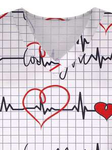 手术服上衣 - 彩色 - 查看 4