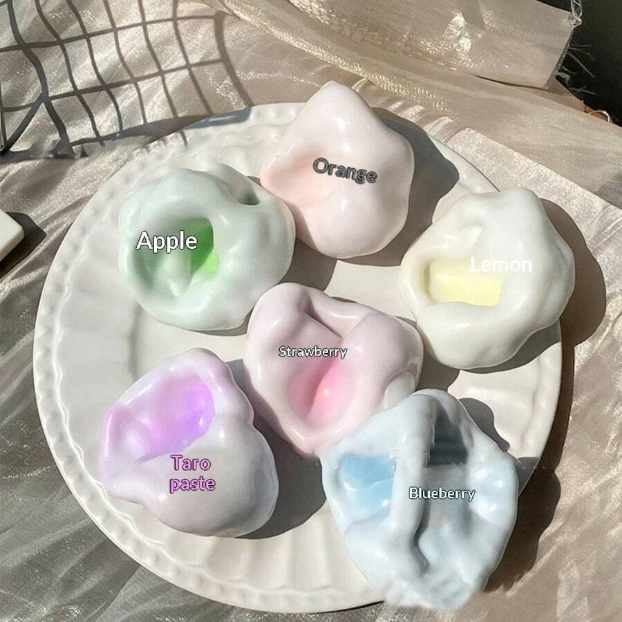 Đồ chơi Mochi mềm dẻo, có khả năng đàn hồi chậm, giúp giảm căng thẳng, quà tặng cho các dịp lễ, sinh nhật, Giáng sinh.