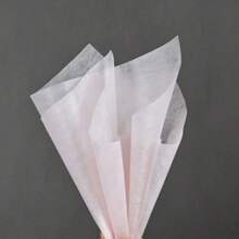 5pcs/38pcs Milk Cotton Small Flower Bouquet Packaging Materials. Wrap Fresh Flowers With Milk Cotton To Present A Fresh And Simple Effect. - Pink - View 3