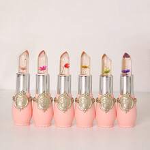 3 Pack Crystal Flower Jelly Lipstick,Magic Color Changing Lipstick,PH Clear Temperature Color Changing Lip Gloss,Lip Balm,Long Lasting Nourishing Moisturizing Lip Stick Set 2 - Strawberry - View 7